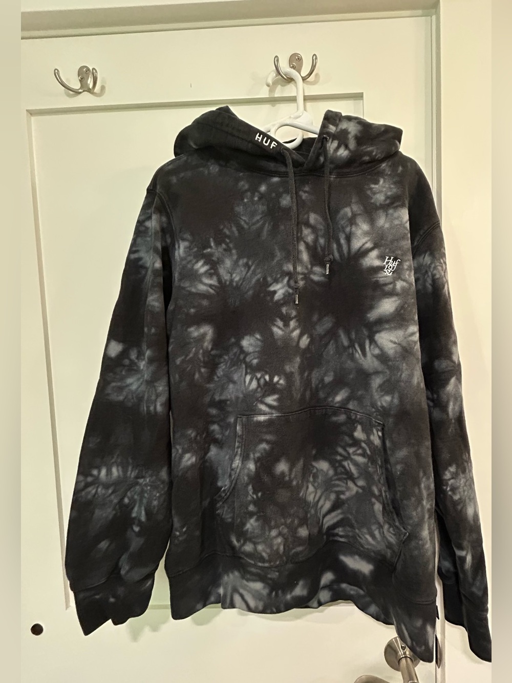 Mens HUF tie-dye Hoodie- Size XL